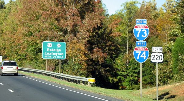 NCDOT US-64 Asheboro Bypass to East of I-73/I-74/US-220